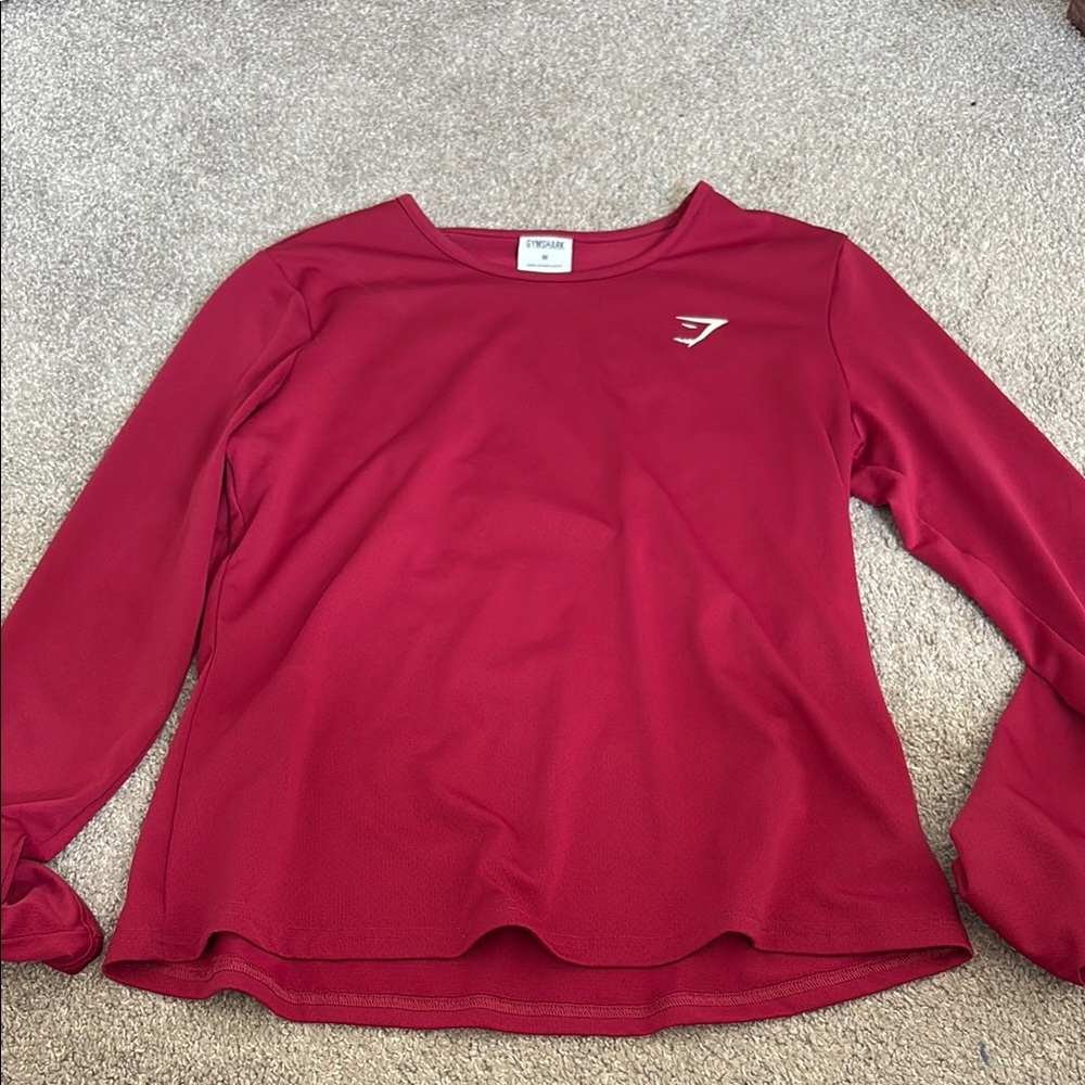 Gymshark Crimson Performance Top